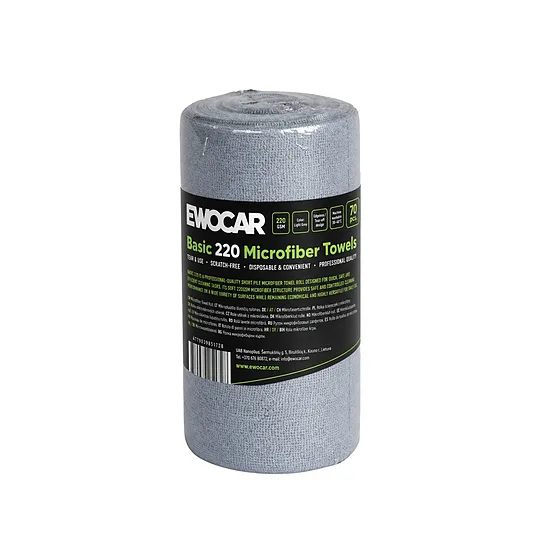 Ewocar Basic220 Microfiber Towels Roll 70шт.