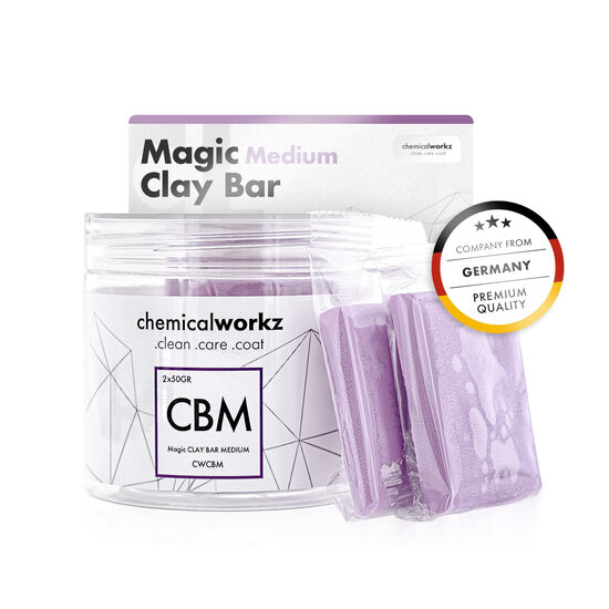 ChemicalWorkz Magic Clay Bar Medium 2x50g