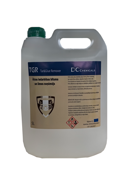 DCchemicals TGR Tar&Glue Remover-Ātras Iedarbības Bituma Noņēmējs 5L