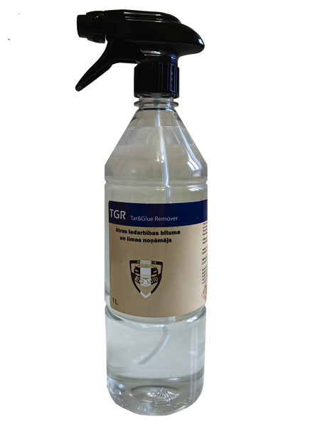 DCchemicals TGR Tar&Glue Remover-Ātras Iedarbības Bituma Noņēmējs 1L