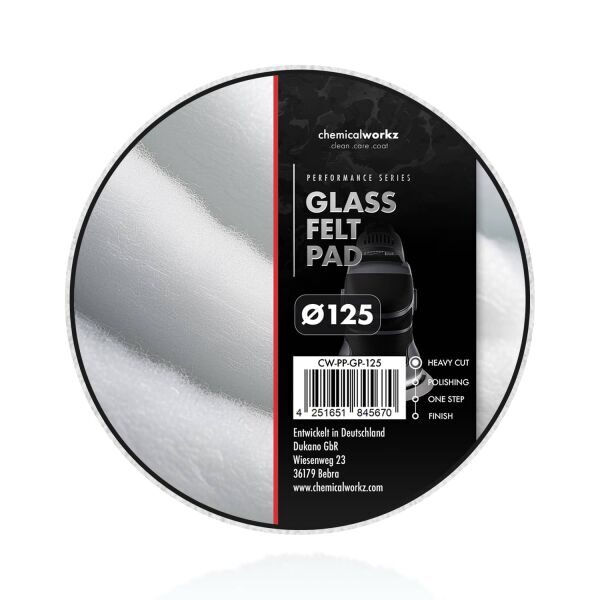 ChemicalWorkz Glass Pad 125mm